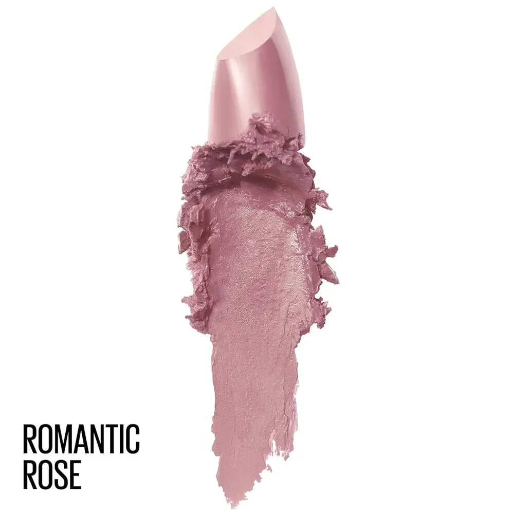 Romantic Rose Pink Maybelline Color Sensational Cream Finish Lipstick